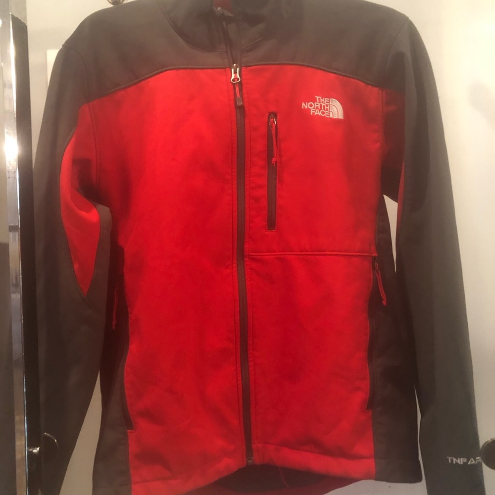 The North Face TNF Apex Jacket 
Limited Edition Jacket.  Size SM red and gray